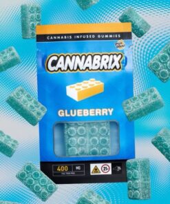 Glueberry (Blueberry) - 400mg Gummies | Cannabrix
