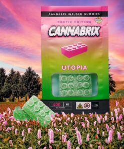 Utopia (Strawkiwi) - 400mg Gummies | Cannabrix