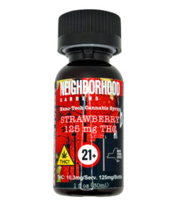 Strawberry - 1500mg Nano-Infused Syrup | Neighborhood Gardens