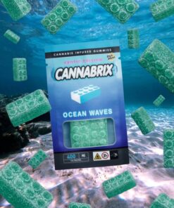 Ocean Waves (Blue Raspberry) - 400mg Gummies | Cannabrix