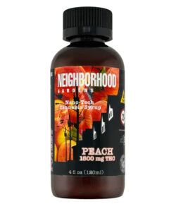 Peach - 1500mg Nano-Infused Syrup | Neighborhood Gardens