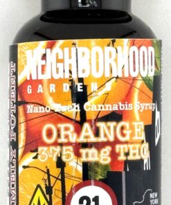 Orange - 375mg Nano-Infused Syrup | Neighborhood Gardens