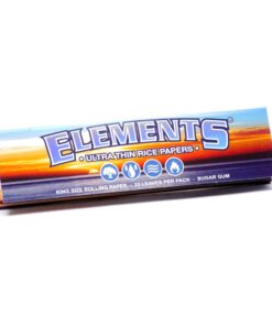 ELEMENTS - King Size Slim Ultra Thin Rolling Papers -32 Leaves Per pack