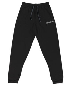 MetroBud White Logo Joggers + 1-Month VIP Membership